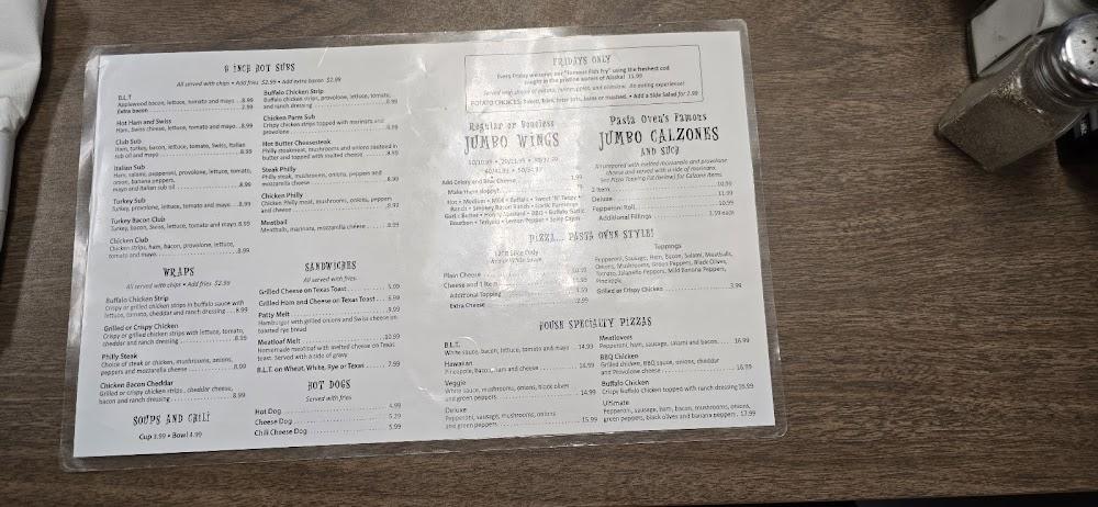 Pasta Oven Menu image 4